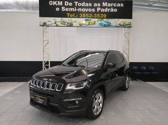 JEEP COMPASS 2.0 16V FLEX LONGITUDE AUTOMÁTICO JEEP COMPASS 2.0 16V FLEX LONGITUDE AUTOMÁTICO